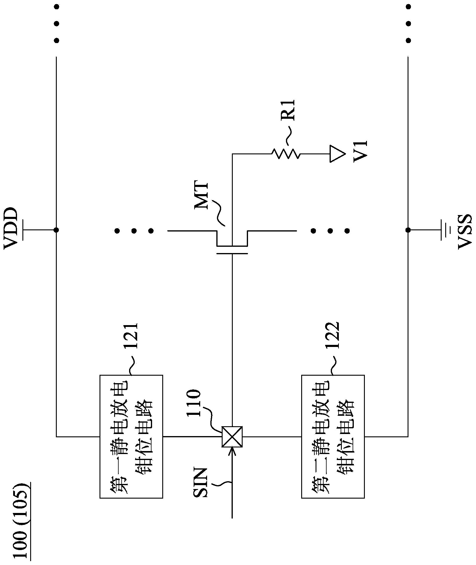 Electrostatic discharge structure and chip with the same
