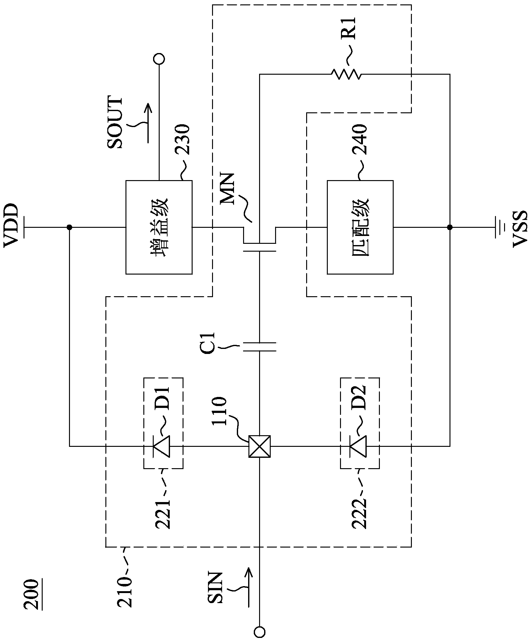 Electrostatic discharge structure and chip with the same
