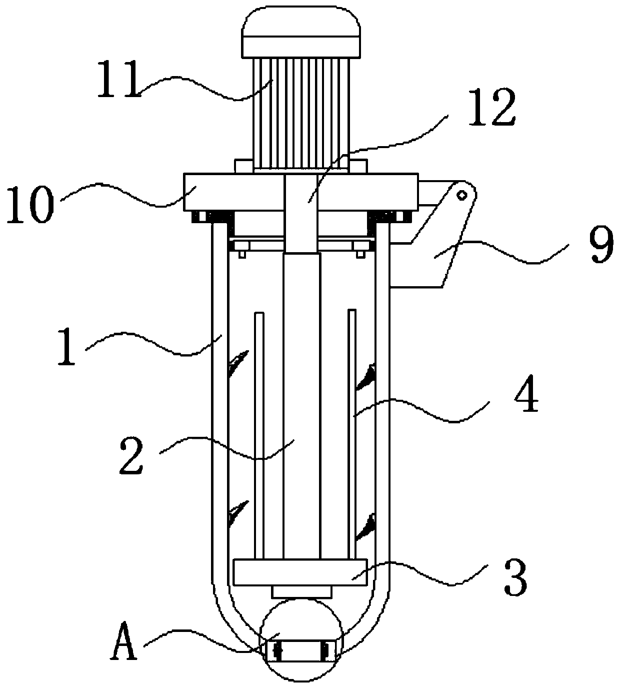 Novel printing and dyeing machine cylinder