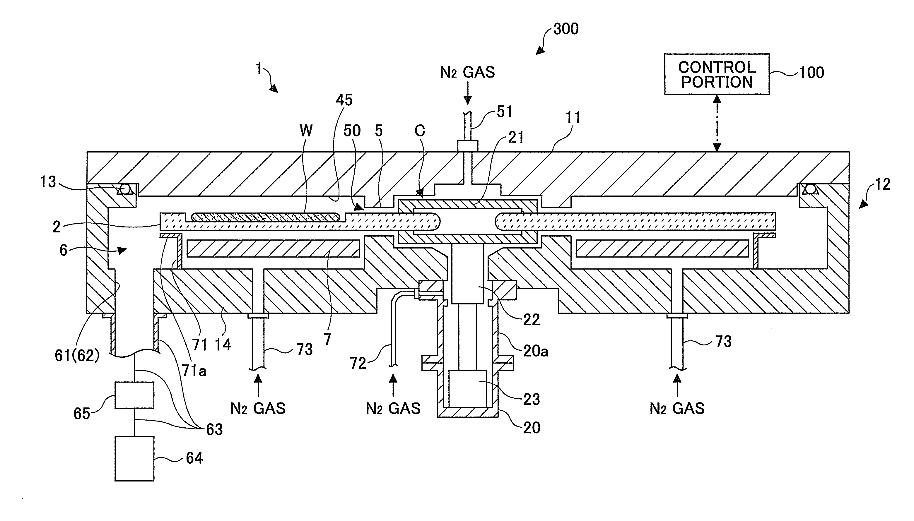 Film deposition apparatus, film deposition method, semiconductor device fabrication apparatus, susceptor for use in the same, and computer readable storage medium