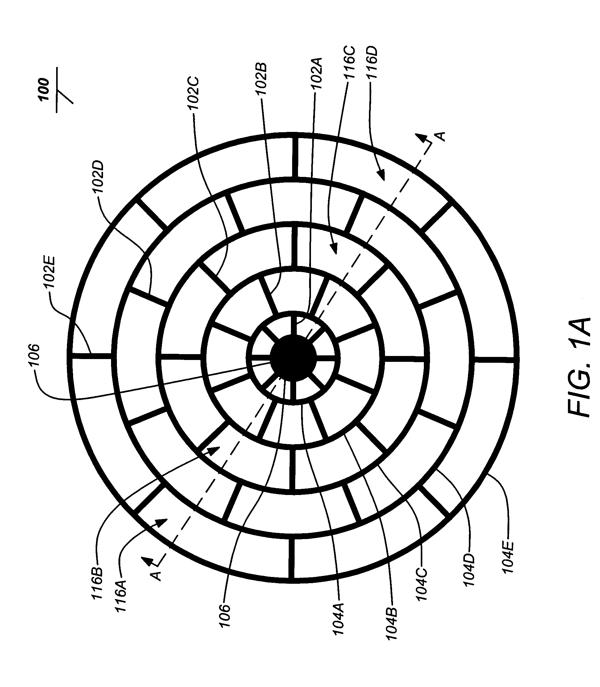 Isolated planar gyroscope with internal radial sensing and actuation