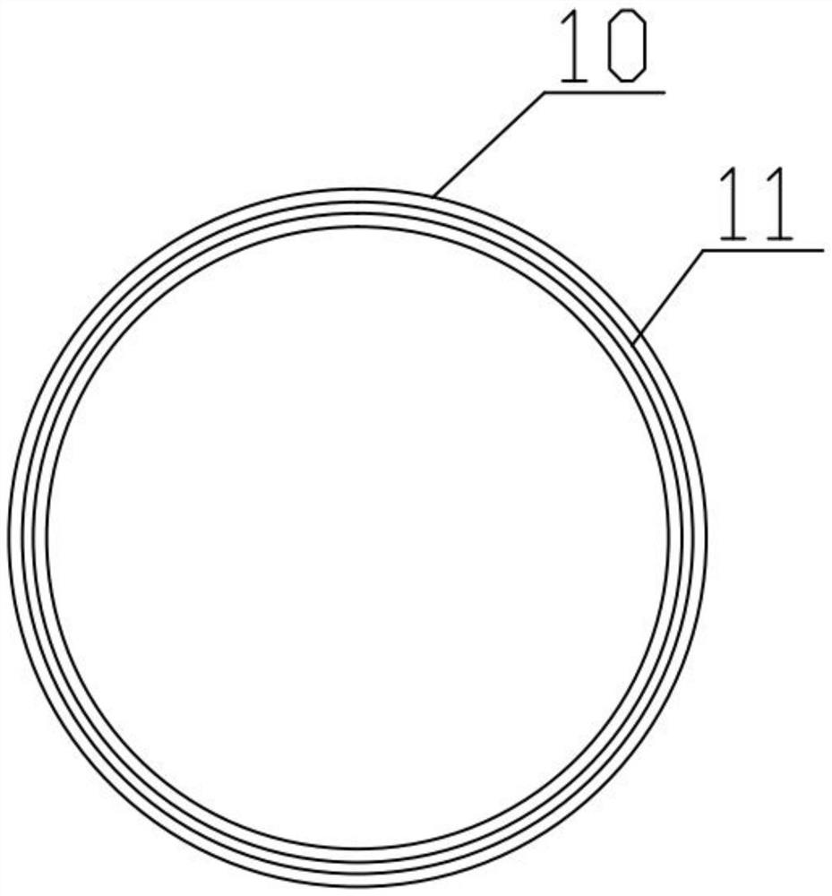 Split type combined quartz crucible mold