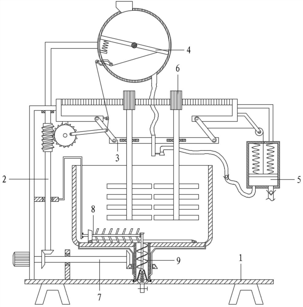 Preparation machine of cooling liquid for band saw blade grinding and use method