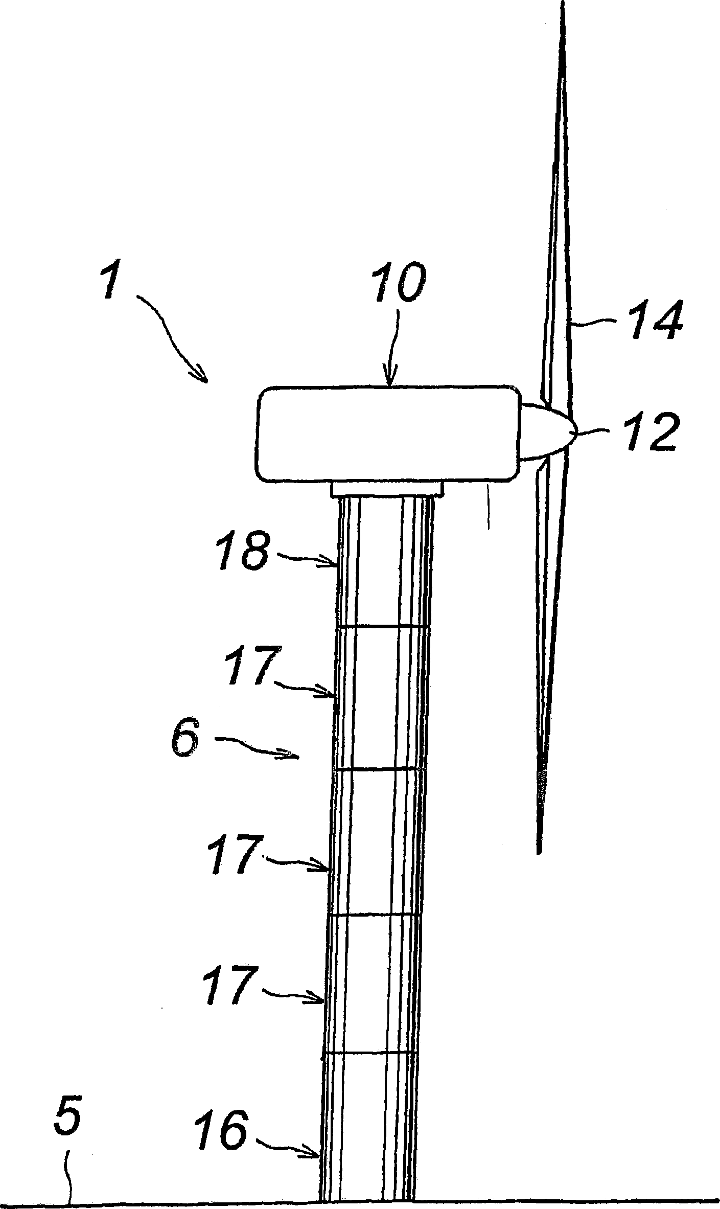 System and process for transporting wind turbines