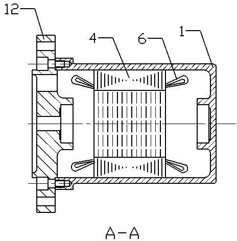 Device used for dismounting valve motor core