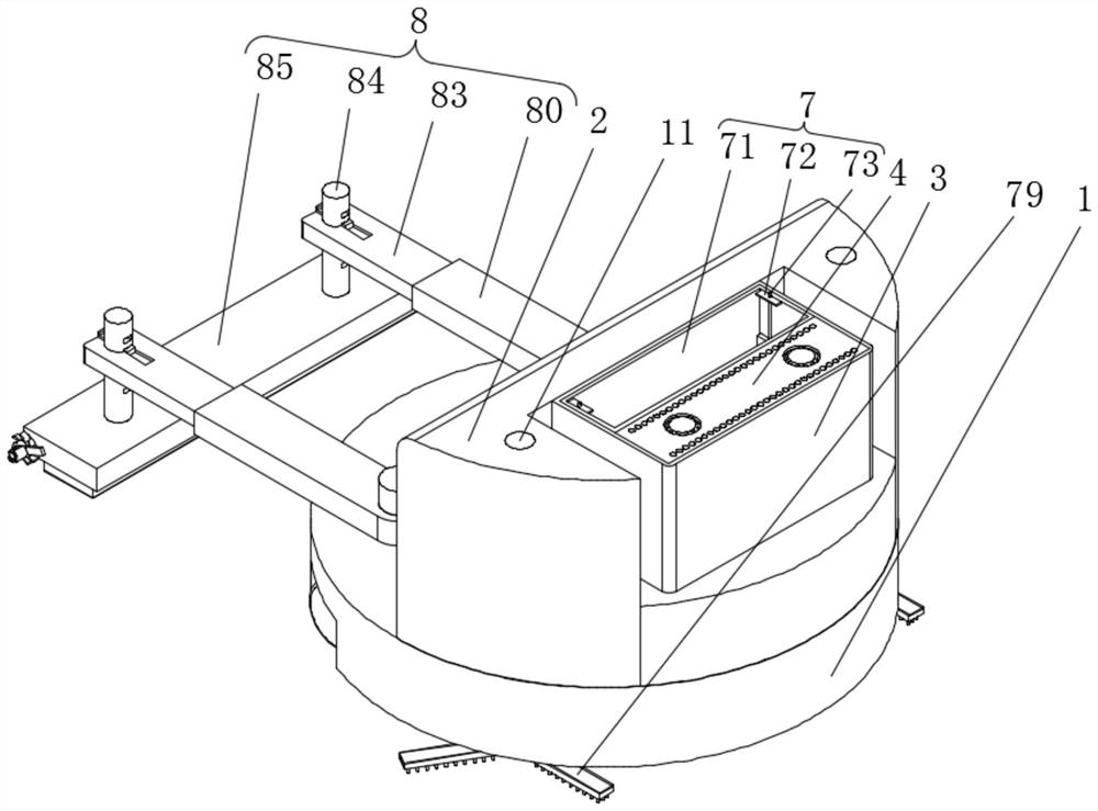 An intelligent sweeping robot and a smart home system