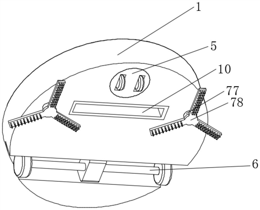 An intelligent sweeping robot and a smart home system