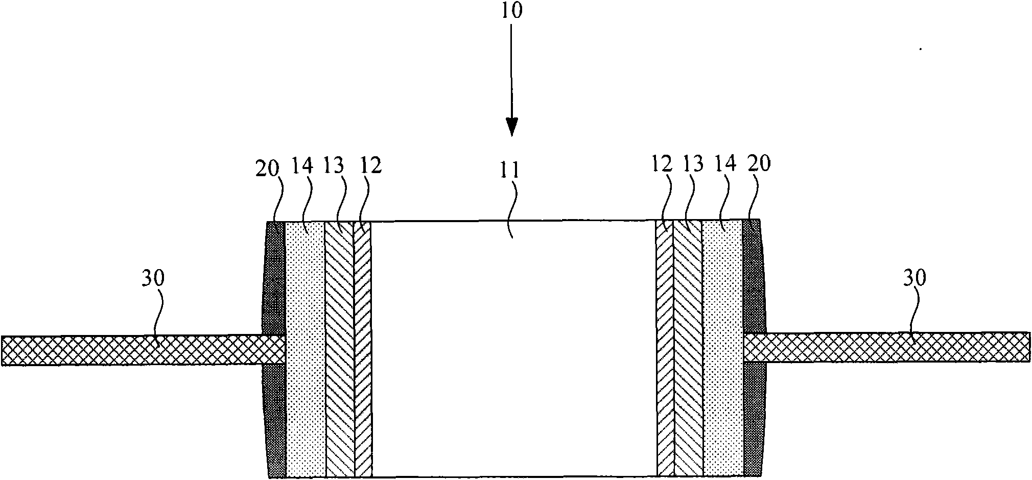 Method for detecting adhesive force of metal layer on back of wafer