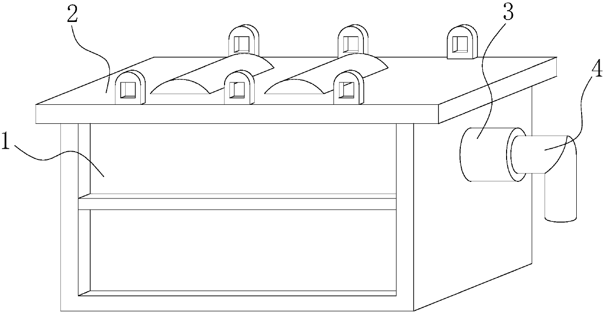 Balance adjustment device of printing and dyeing wastewater treatment equipment