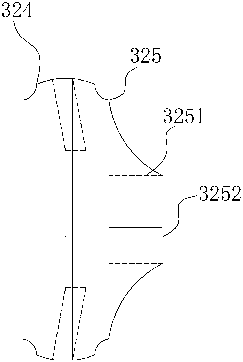 Balance adjustment device of printing and dyeing wastewater treatment equipment