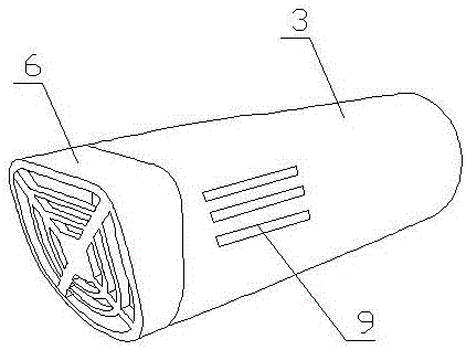 Ship underwater power device