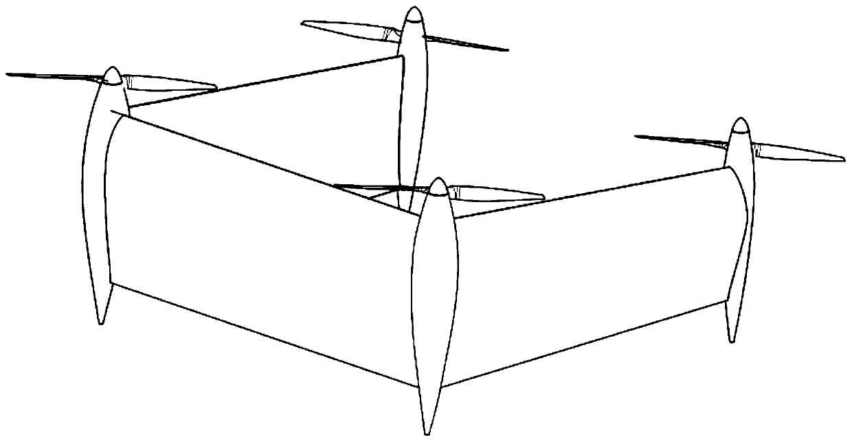 Variant wing vertical takeoff and landing unmanned aerial vehicle