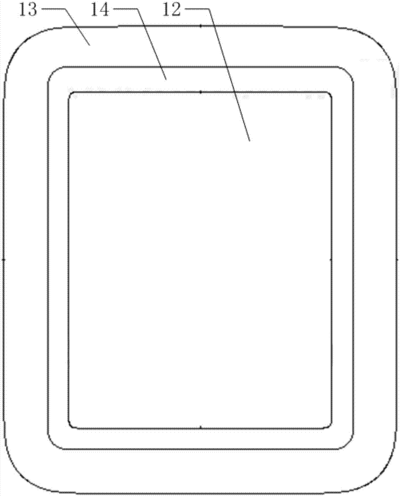 Electronic device, curved surface lens and processing method thereof