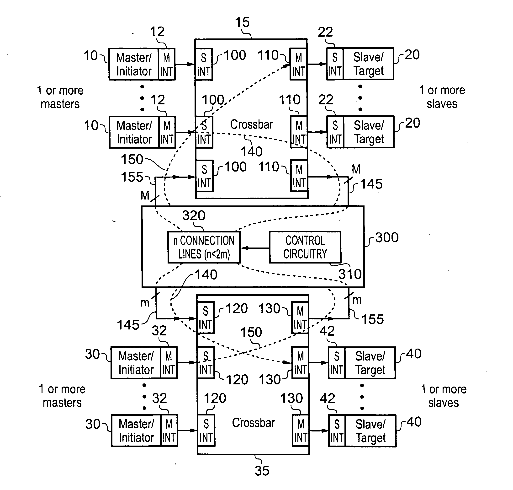 Communication infrastructure for a data processing apparatus and a method of operation of such a communication infrastructure