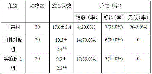 Chinese medicinal composition for treating bedsores and preparation method for Chinese medicinal composition