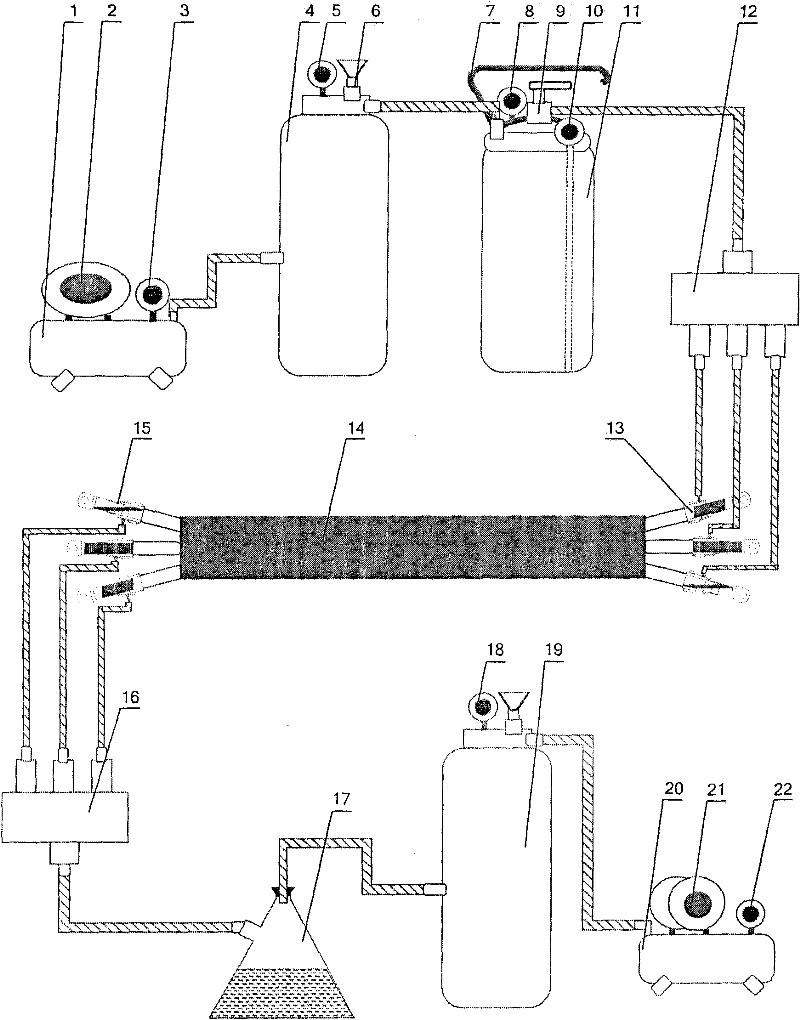 Electrified repair device for cross-inked polyethylene power cable and electrified repair method thereof