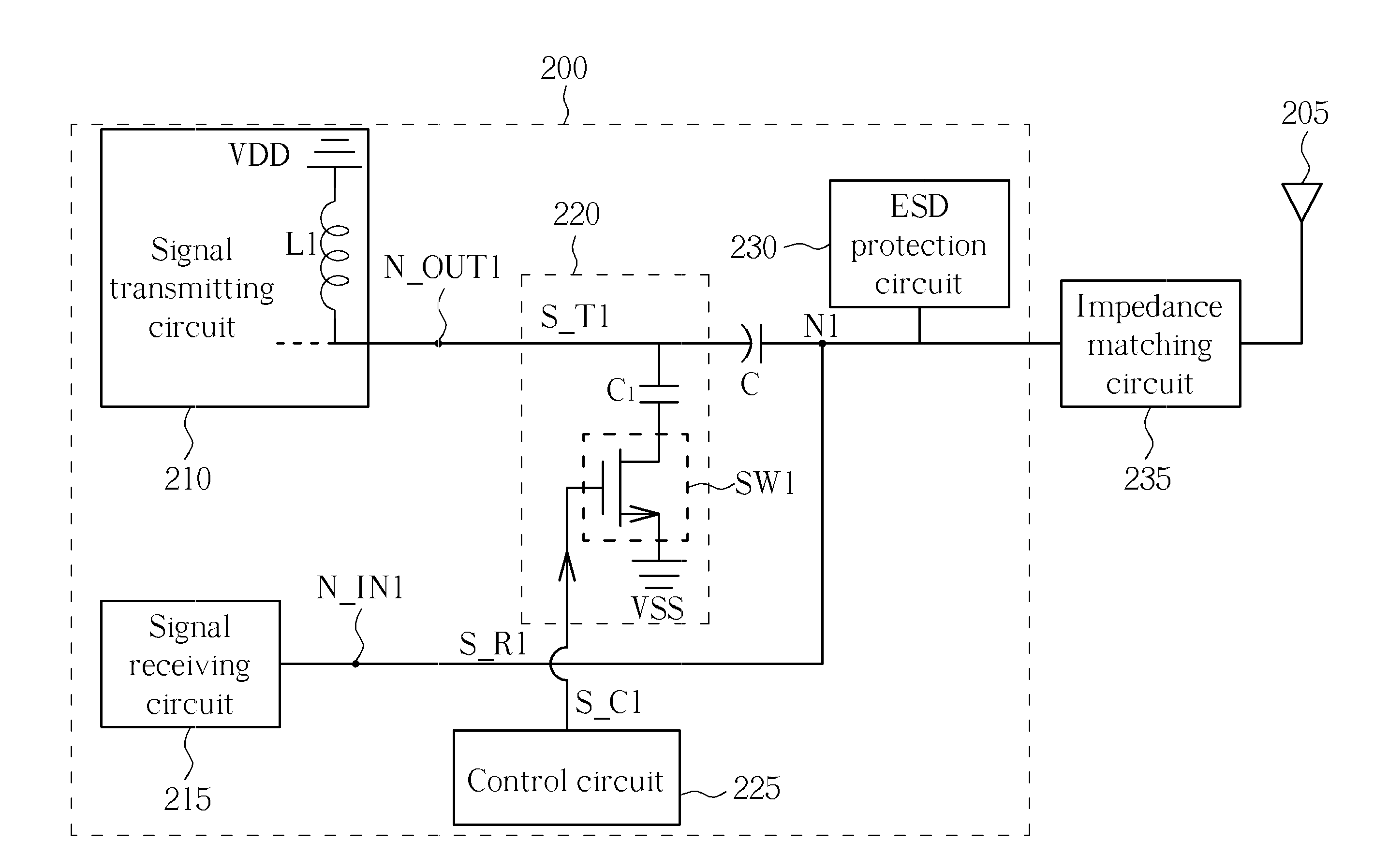 Wireless transceiver apparatus having circuit unit forming frequency resonance mode when operated under reception mode