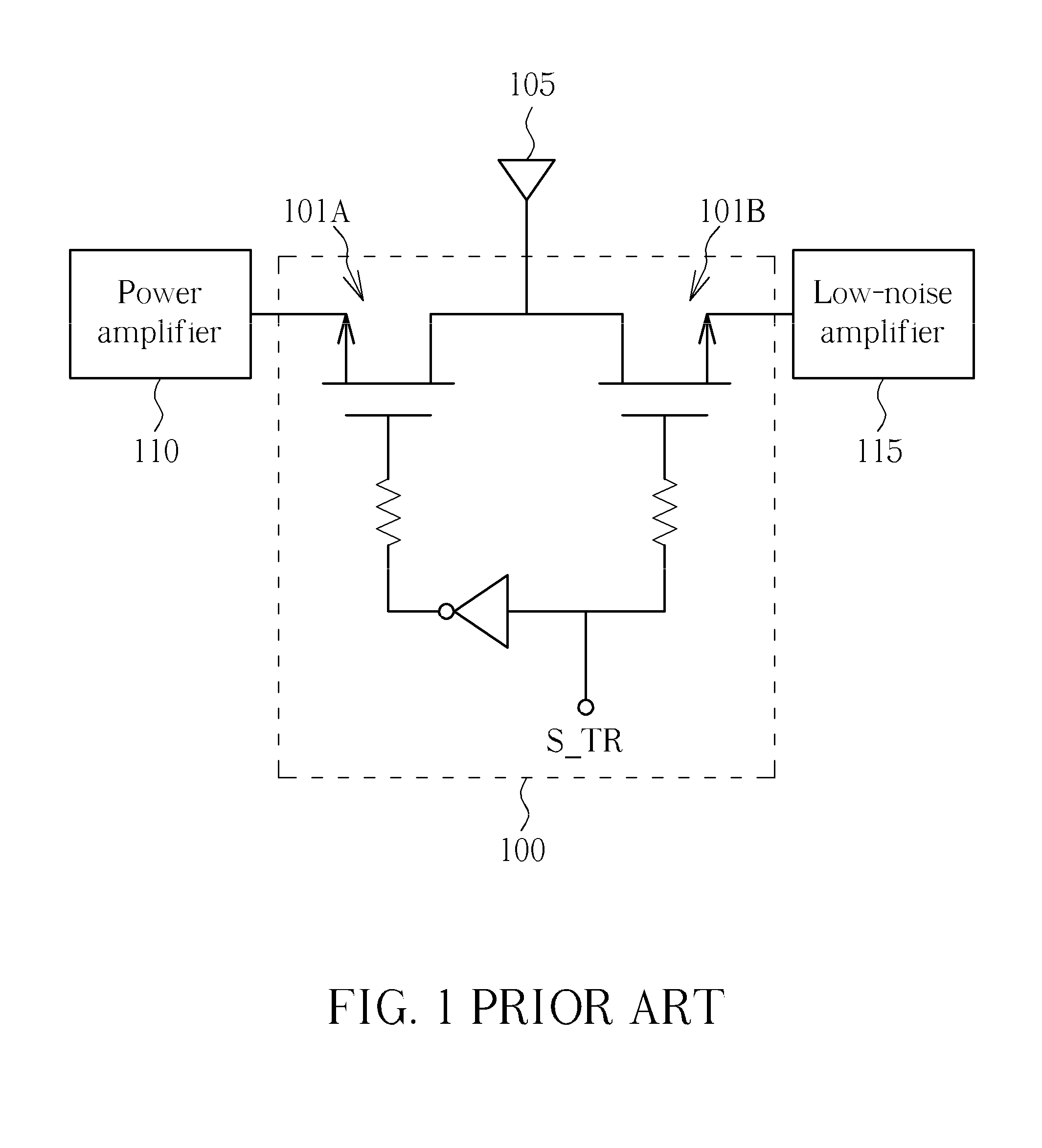 Wireless transceiver apparatus having circuit unit forming frequency resonance mode when operated under reception mode