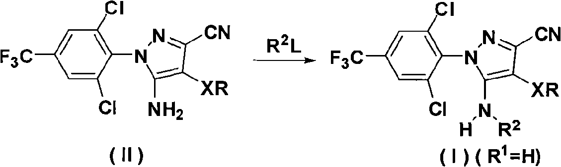 N-benz-3-substituted amino pyrazoles compounds with insecticidal activity