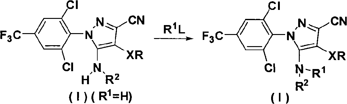 N-benz-3-substituted amino pyrazoles compounds with insecticidal activity