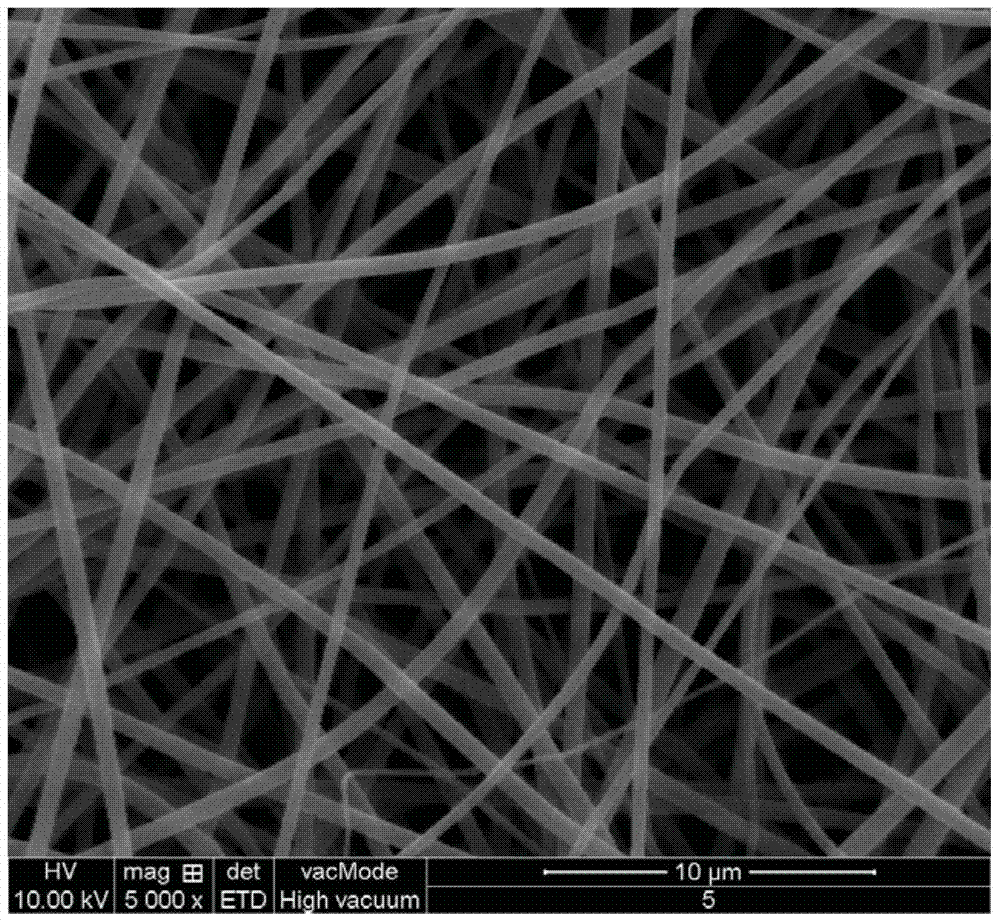 A kind of preparation method of nanometer drug-loaded fiber membrane with temperature-sensitive drug release performance