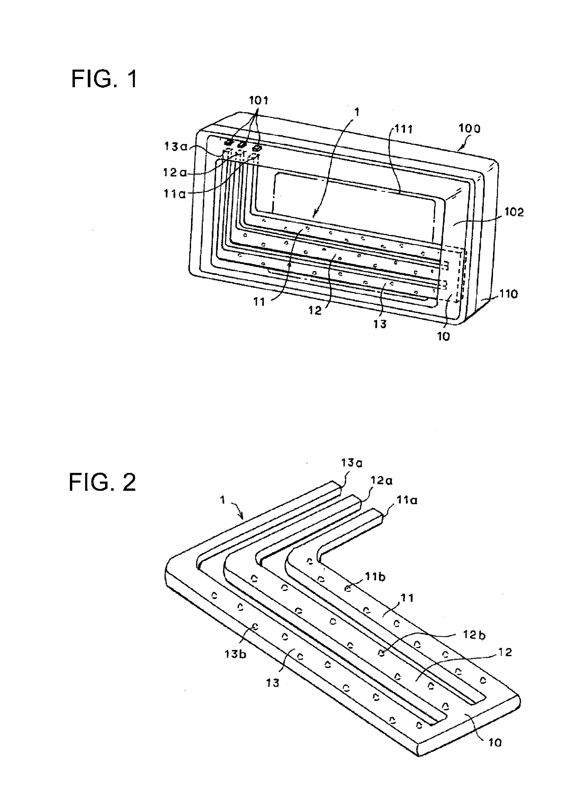 Resin molded product and molding method and molding apparatus thereof