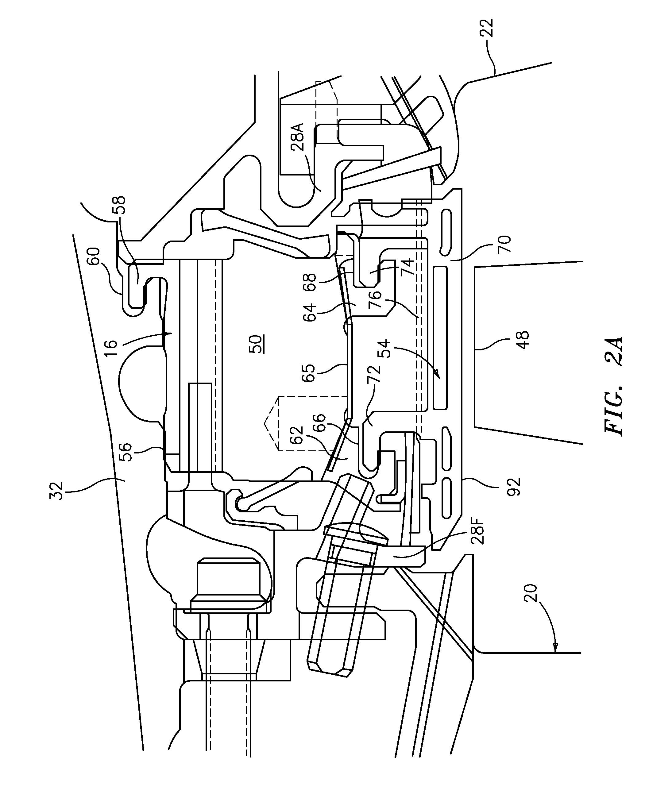 Blade outer air seal for a gas turbine engine