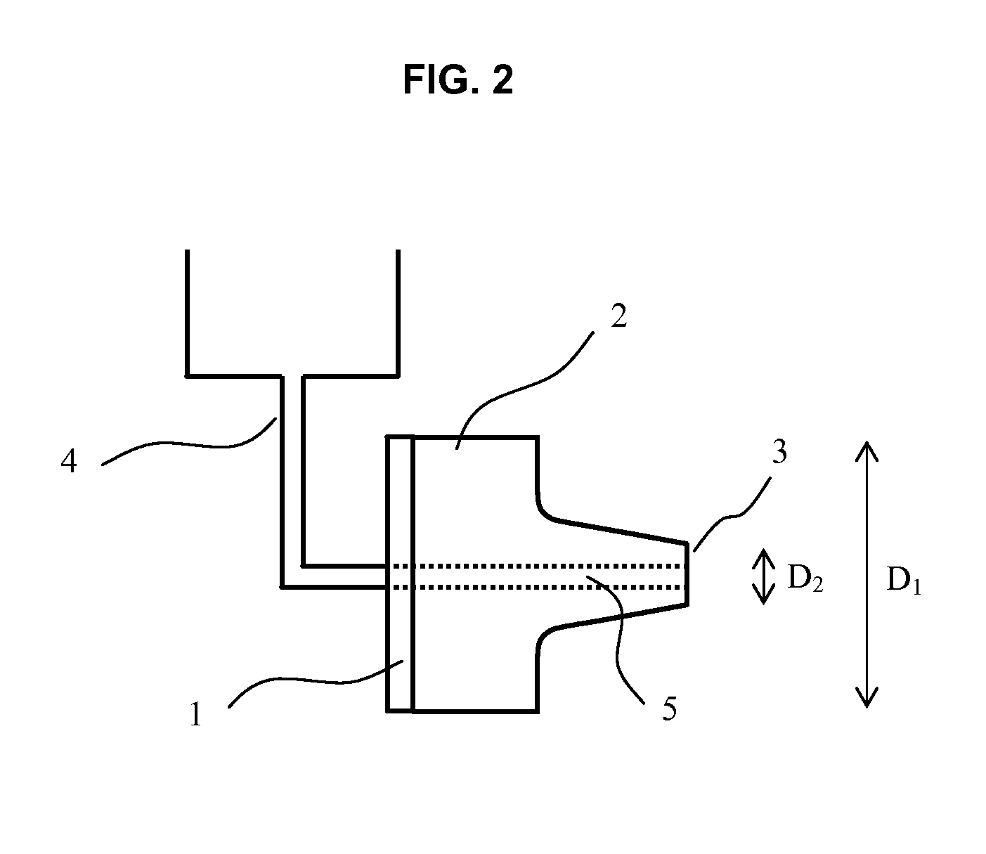 Liquid dispensing apparatus based on piezoelectrically driven hollow horn