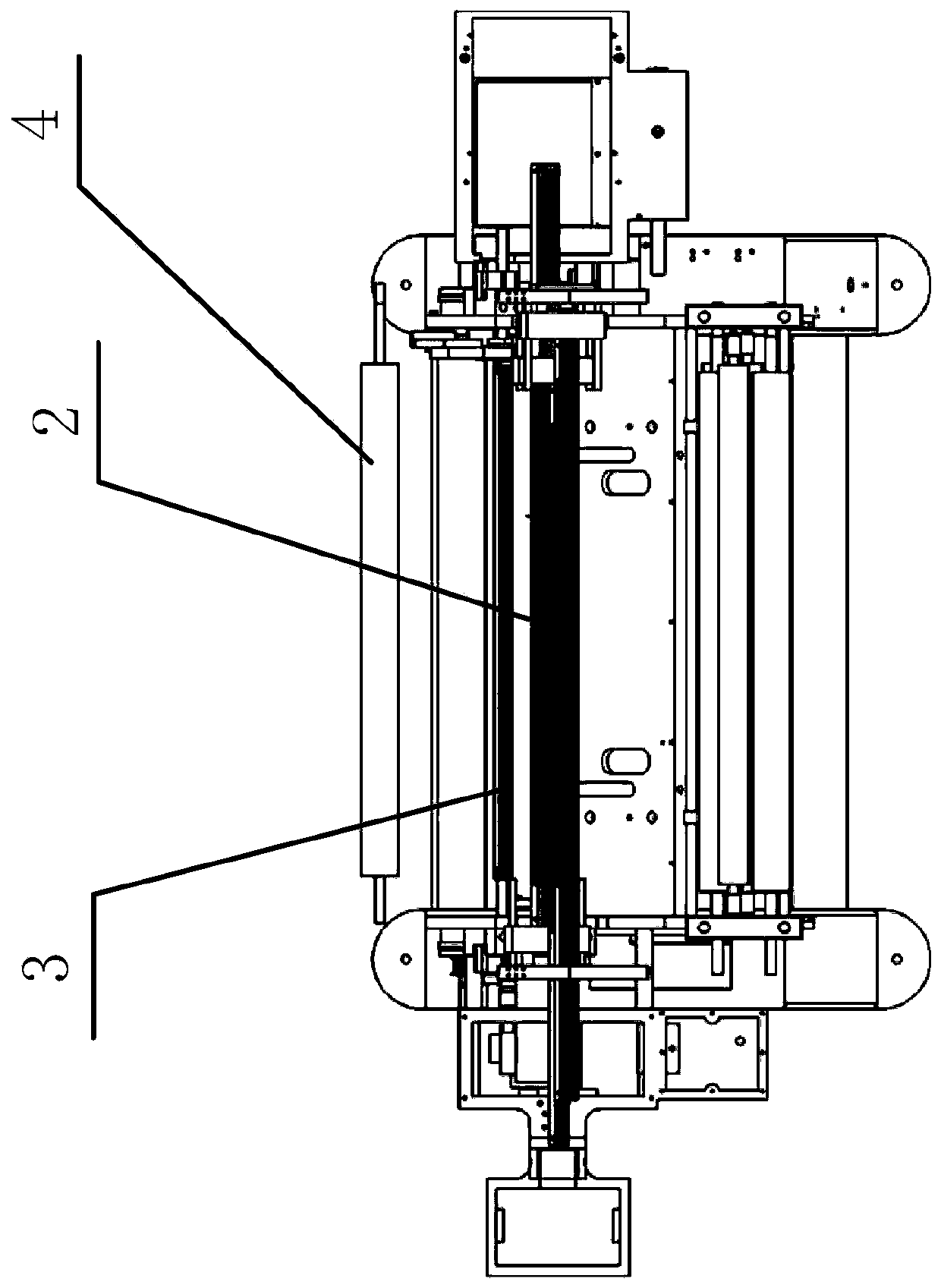 Method for producing high-speed belts by crochet machine