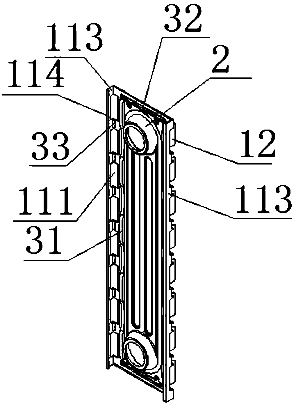 Heat dissipation assembly and electrical oil heater