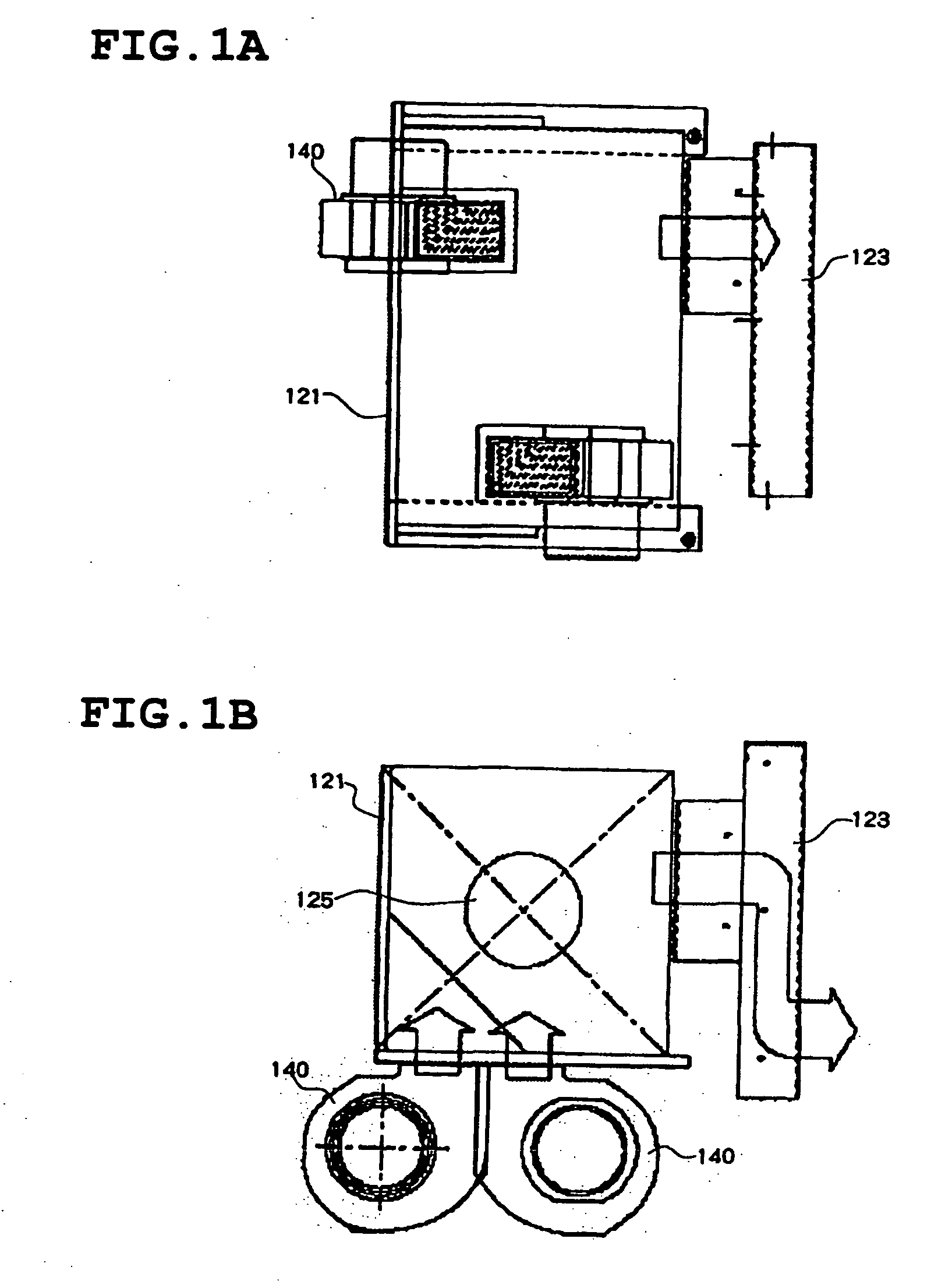 Structure for cooling a lamp for a projection display apparatus having an integrated exhaust duct