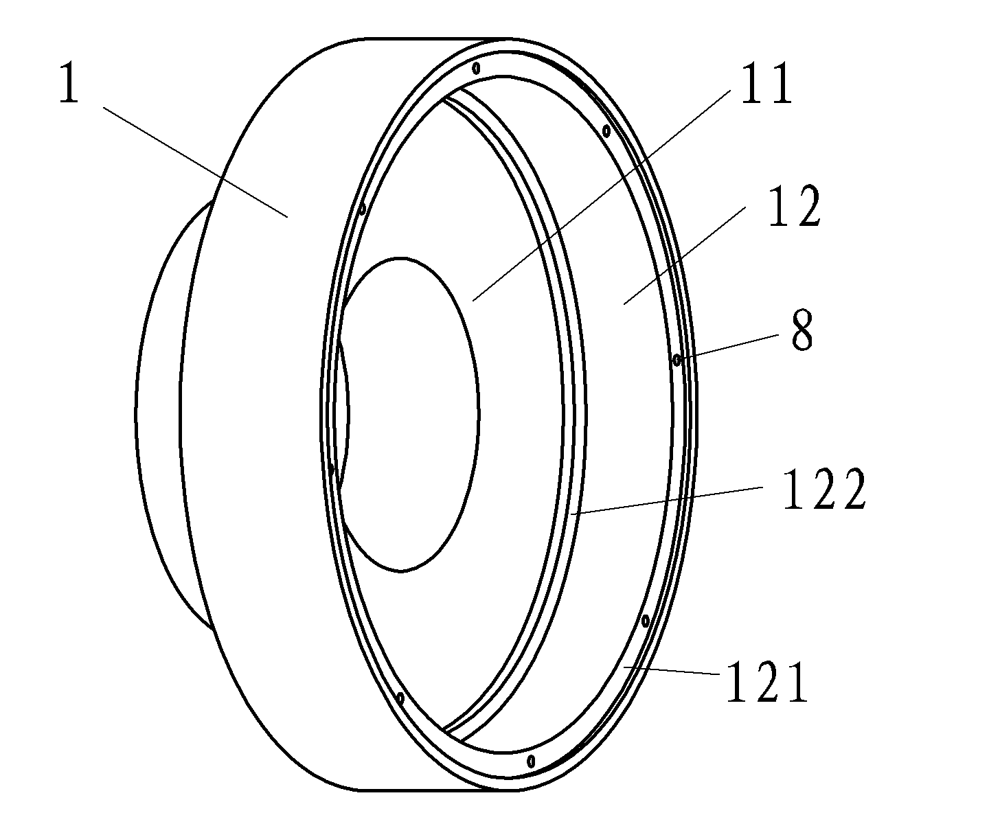 Motor rotor of permanent-magnetic synchronous tractor
