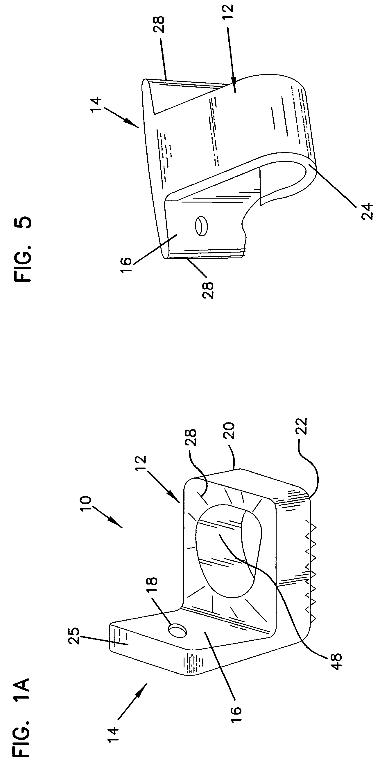 Intervertebral implant with movement resistant structure