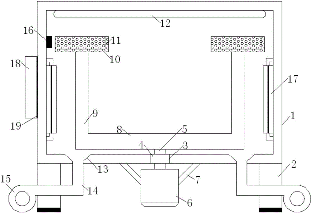 Rotation type softening machine for shoe making