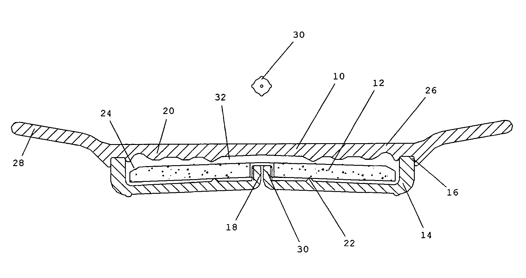 Integrated microwaveable heat storage device