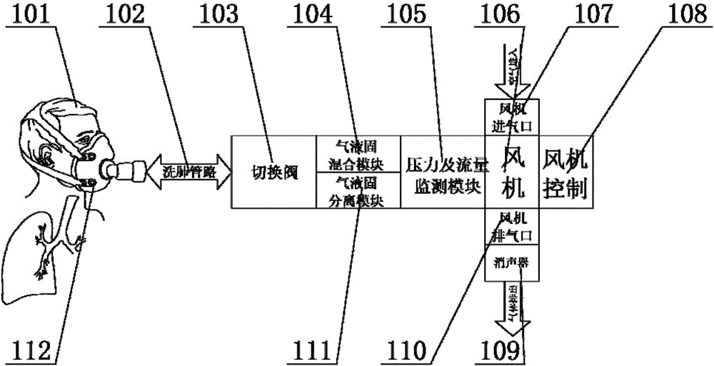 Lung lavage device