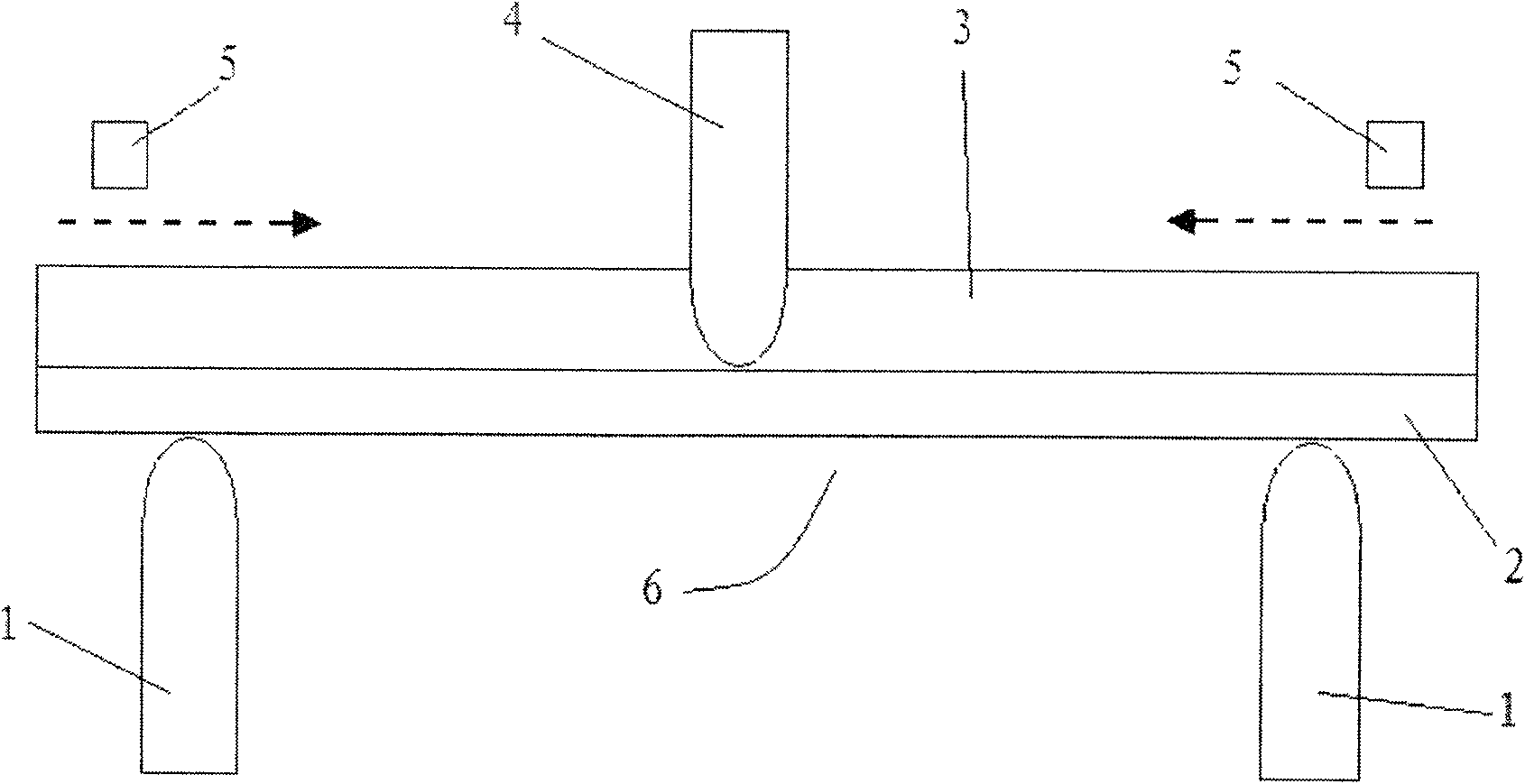 Laser and blast compound forming method based prestress force