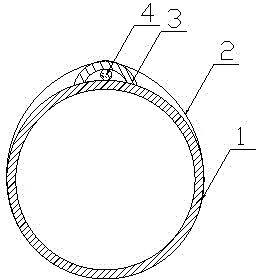 Optical cable laying method for in-situ monitoring of submarine pipelines