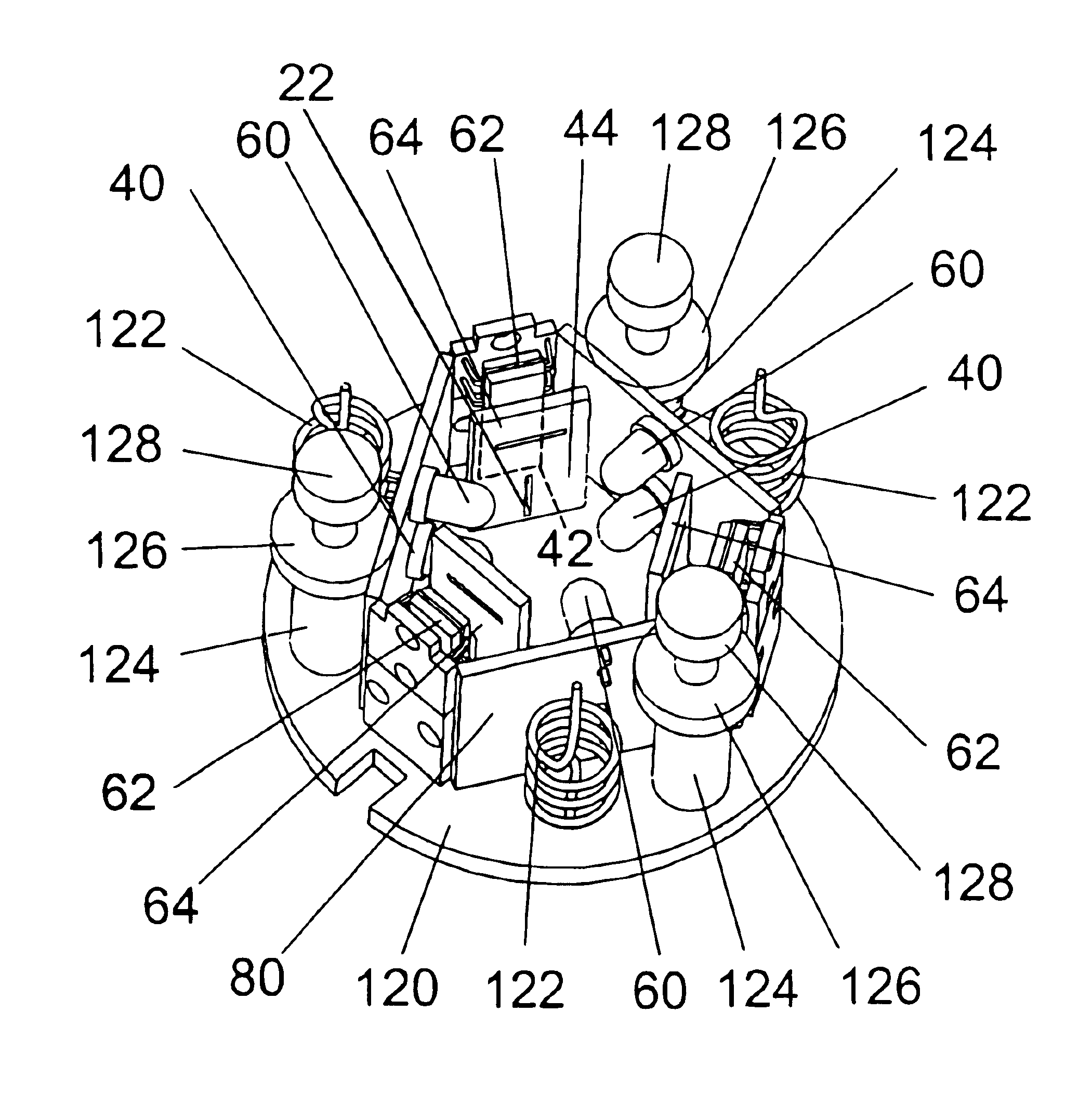 Arrangement for the detection of relative movements or relative position of two objects