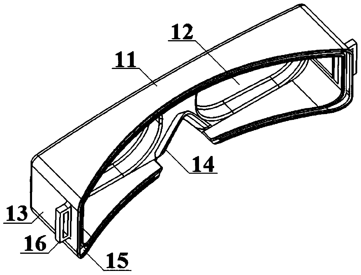 Goggles and production method thereof