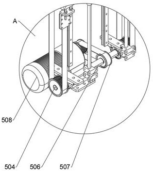 Self-walking type lifting equipment with safety protection and method