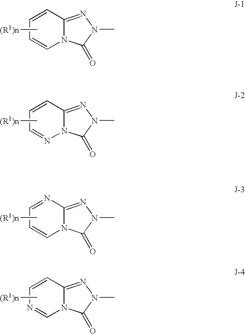 Bicyclic triazolone derivatives and a herbicides containing the same