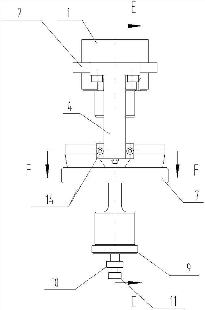 Manufacturing method for grooved vertical milling blade