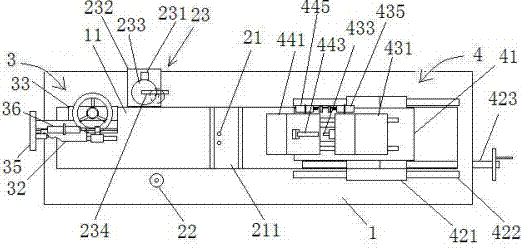 Hub drilling device combination