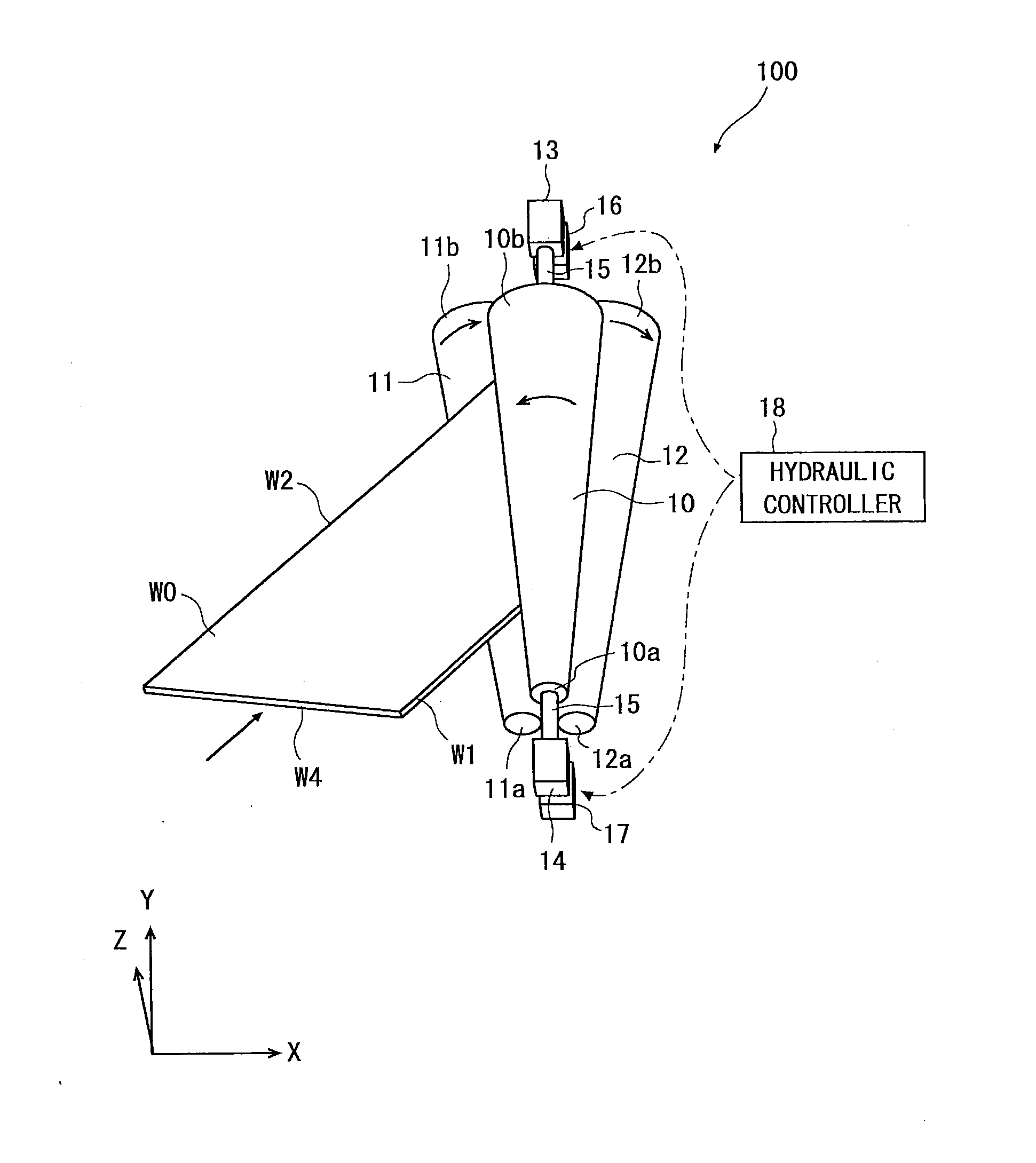 Manufacturing method and manufacturing device of sub-muffler outer cylinder