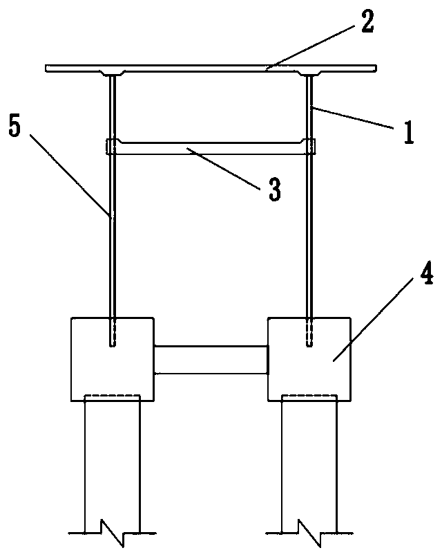Integral abutment based on corrugated steel plates and construction method thereof
