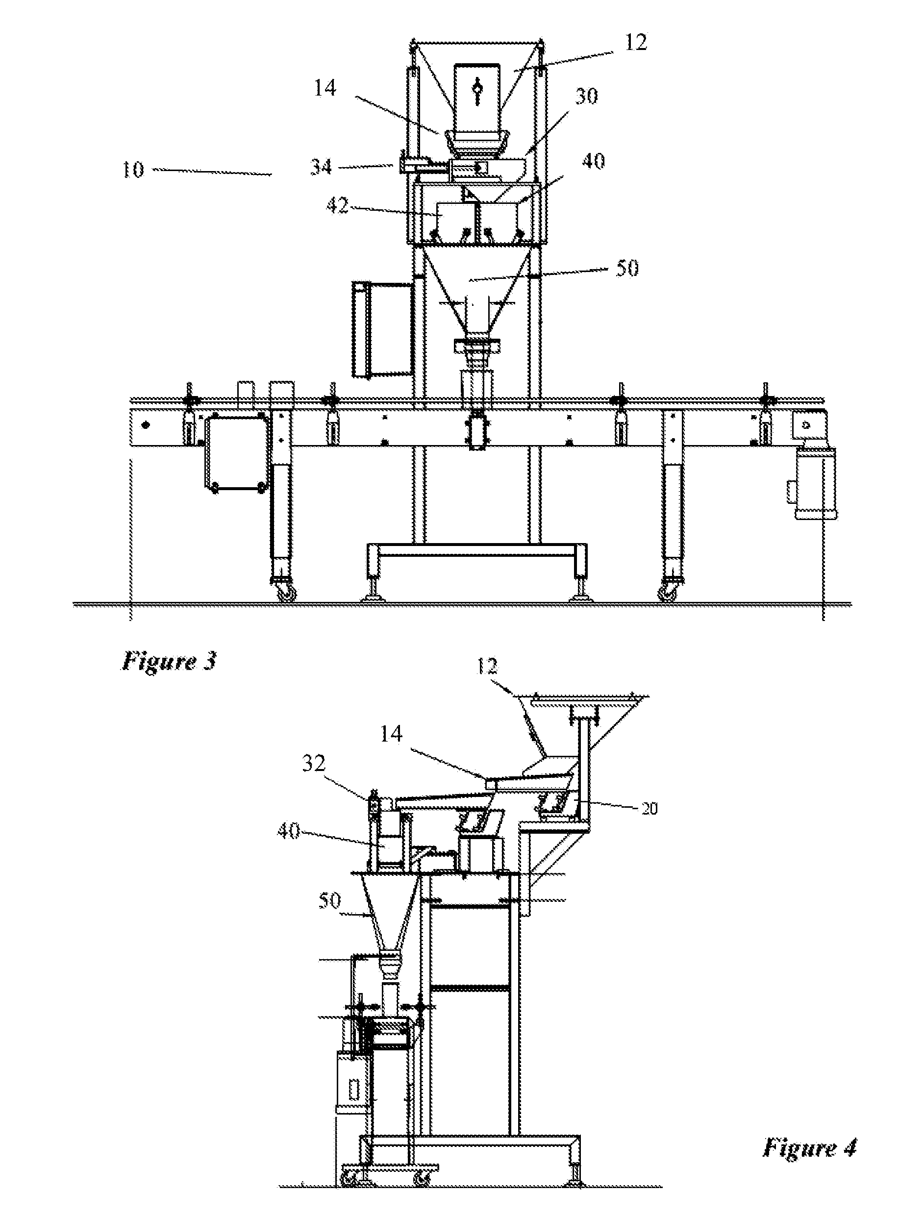 Automatic Weight Scale Machine with Unalterd Primary Product Feed Rates and Diverter System