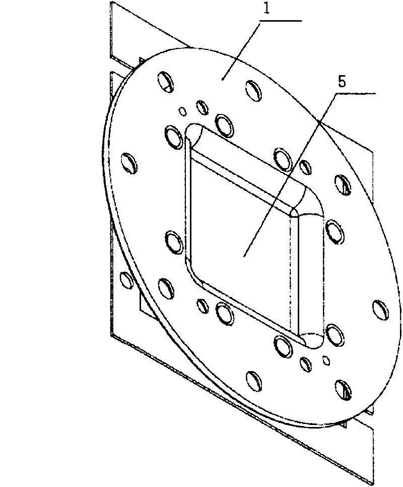 Packing baseplate for LED light source