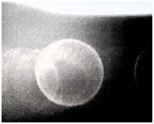 System for measuring volume of cavitation gas generated by ultra-short pulse laser induction