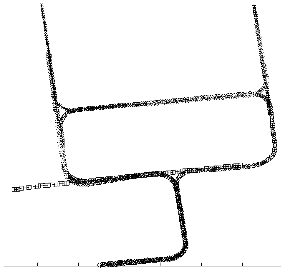 Driverless vehicle path planning method based on three-layer architecture